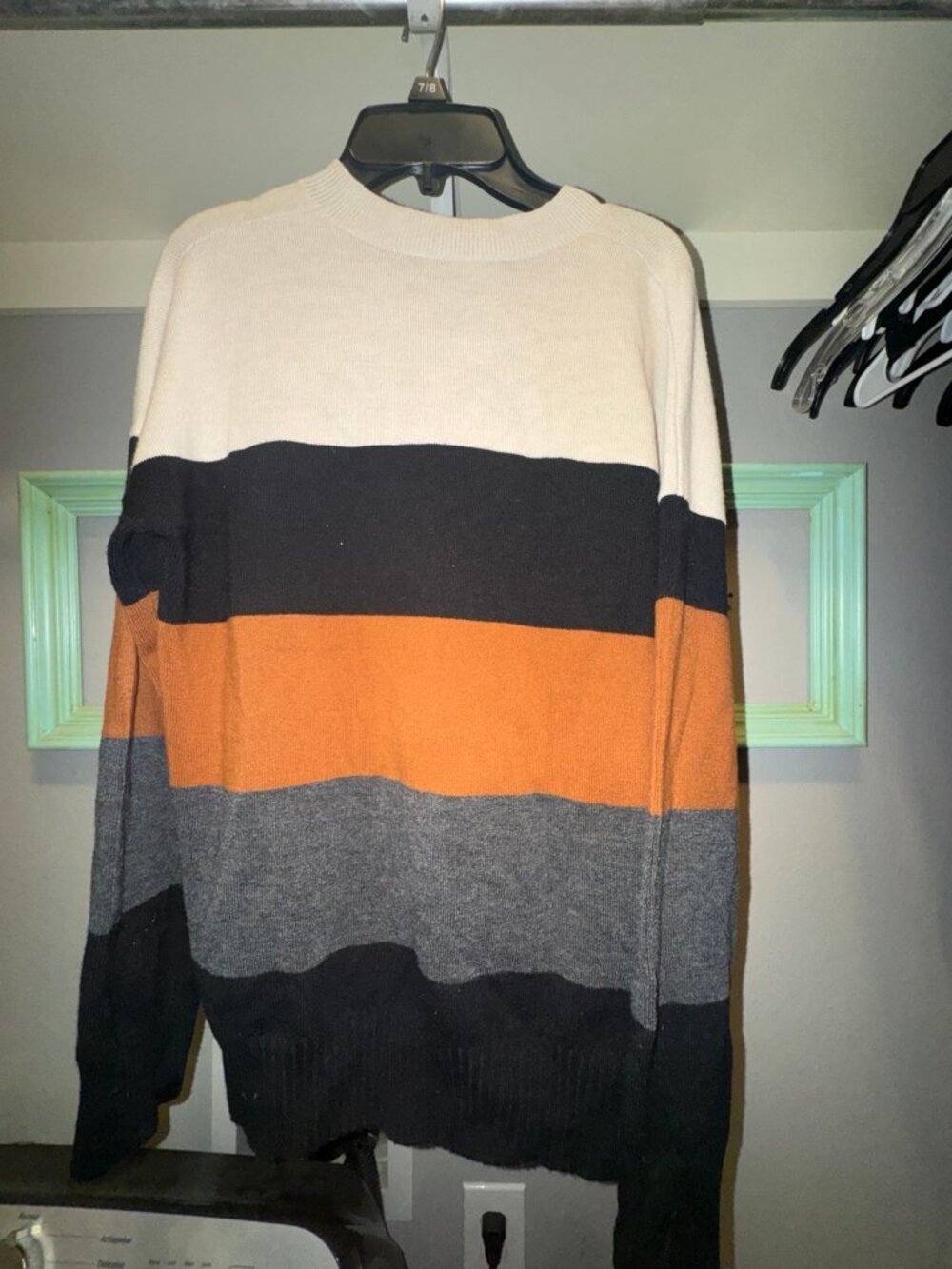 French Connection Color Block Knit Sweater - Picture 3 of 3
